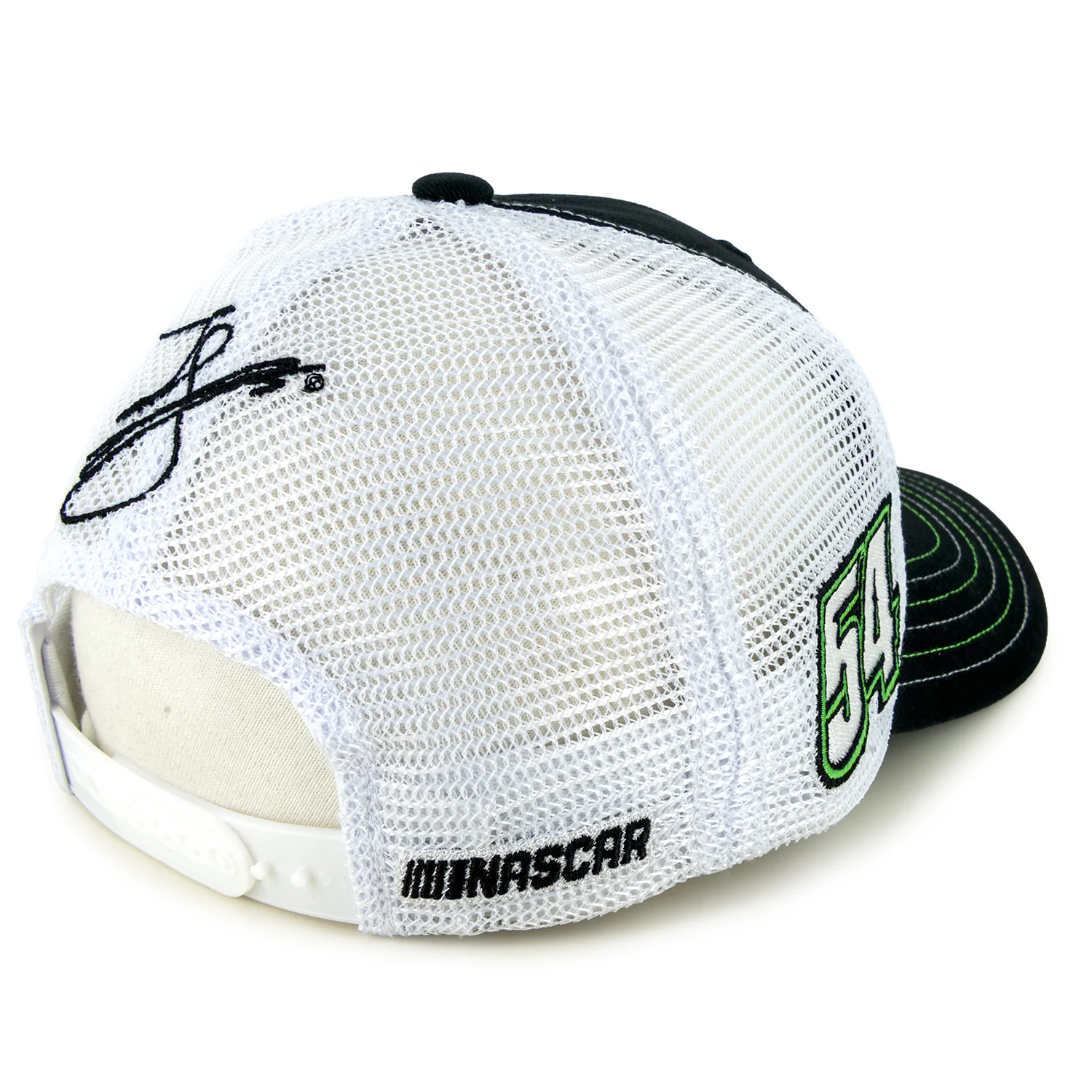 Ty Gibbs Interstate Batteries Racing Mesh Hat Black/White - Image 2