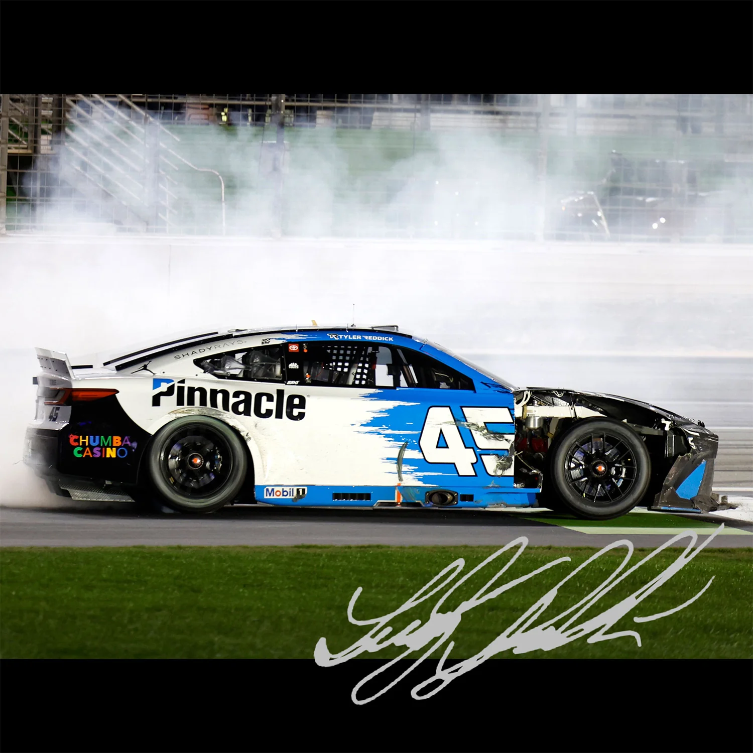 Tyler Reddick Autographed Atlanta Race Win 1:24 Standard 2026 Diecast Car Preorder - Currently Projected September - Image 7