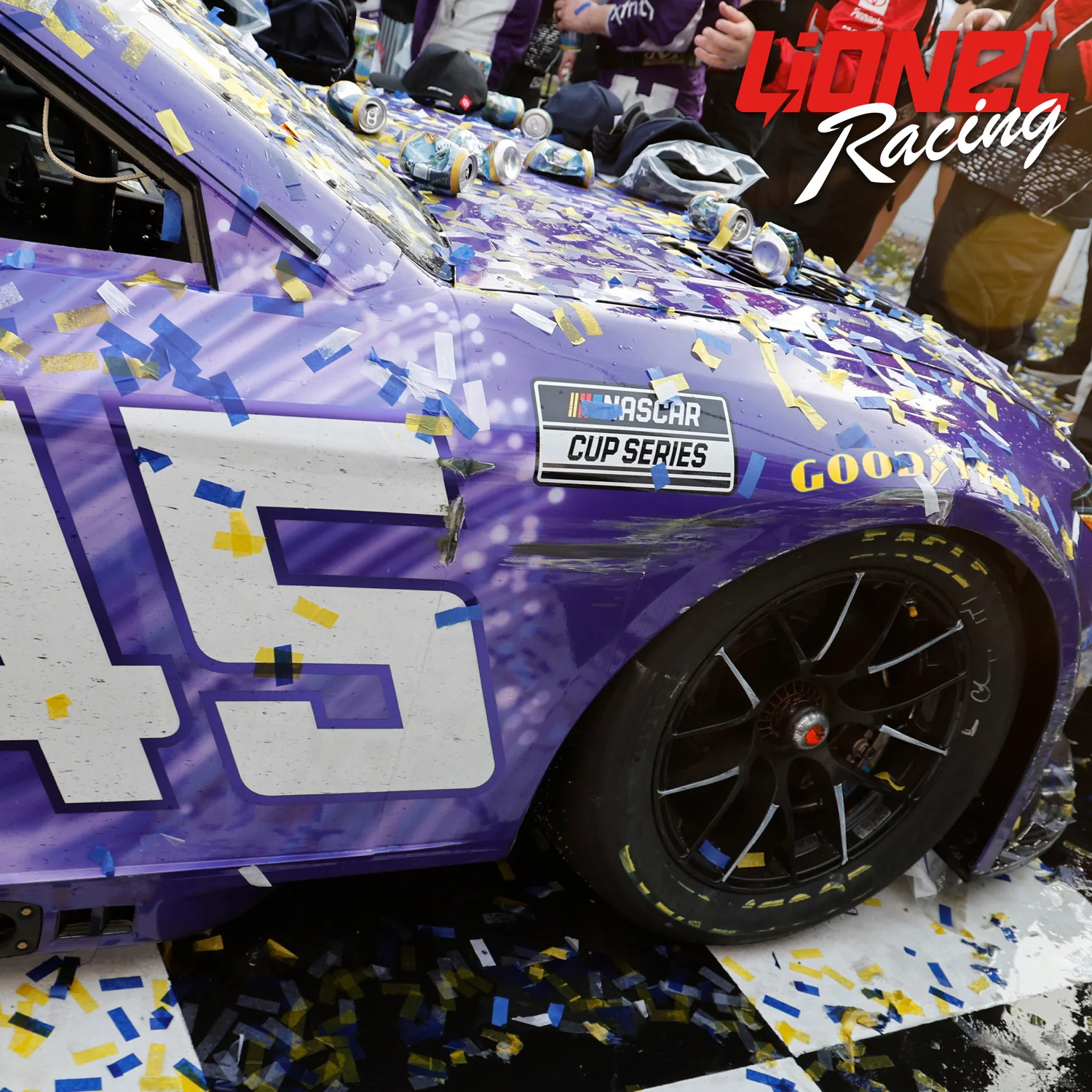 Tyler Reddick Darlington Race Win 1:24 Color Chrome 2026 Diecast Car Preorder - Currently Projected October - Image 2
