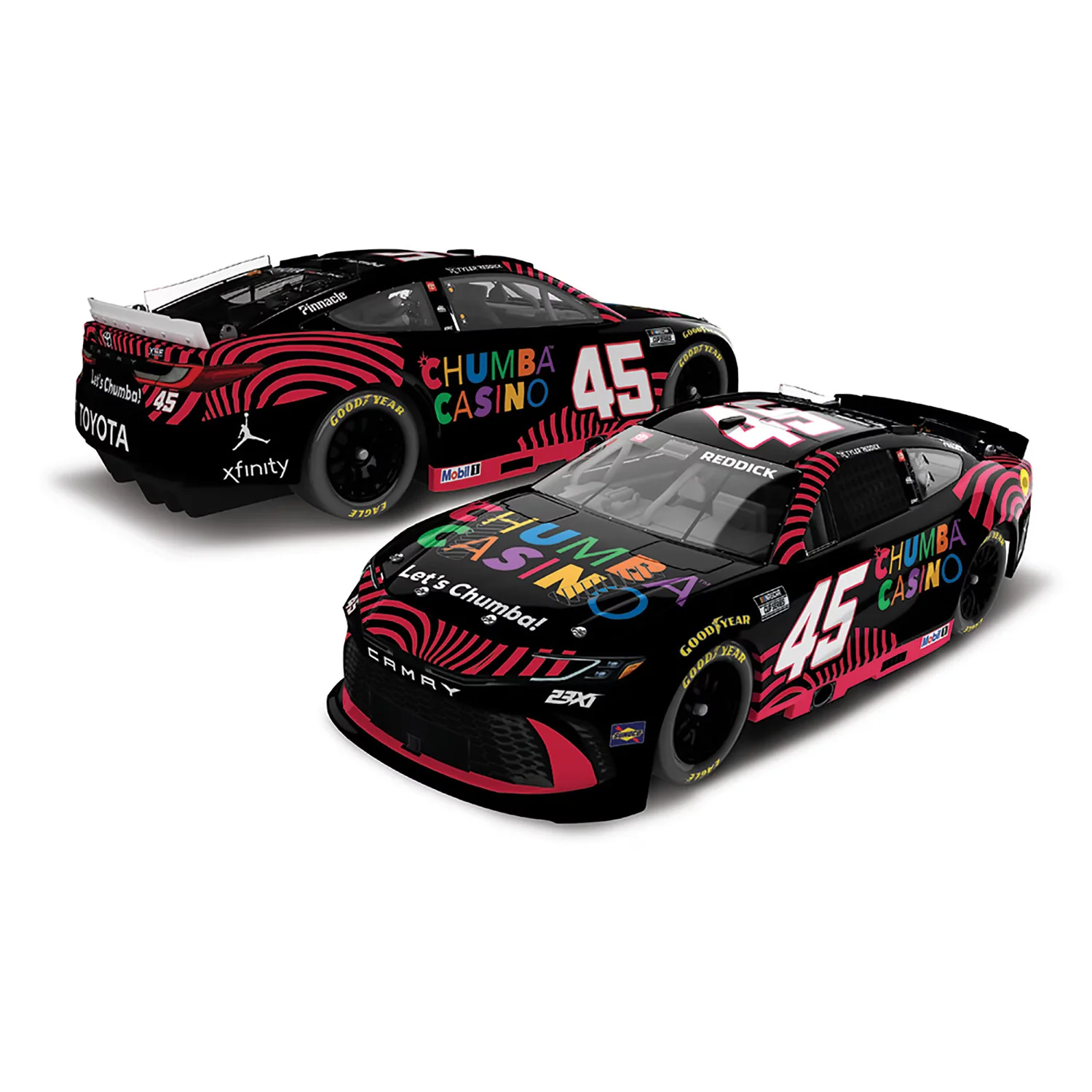 Tyler Reddick ELITE Chumba Casino 1:24 2026 Diecast Car Preorder - Currently Projected September