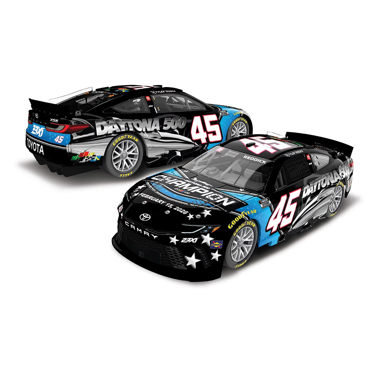Tyler Reddick Harley J. Edition / Daytona 500 Champion 1:24 Standard 2026 Diecast 500 Made Preorder - Projected November