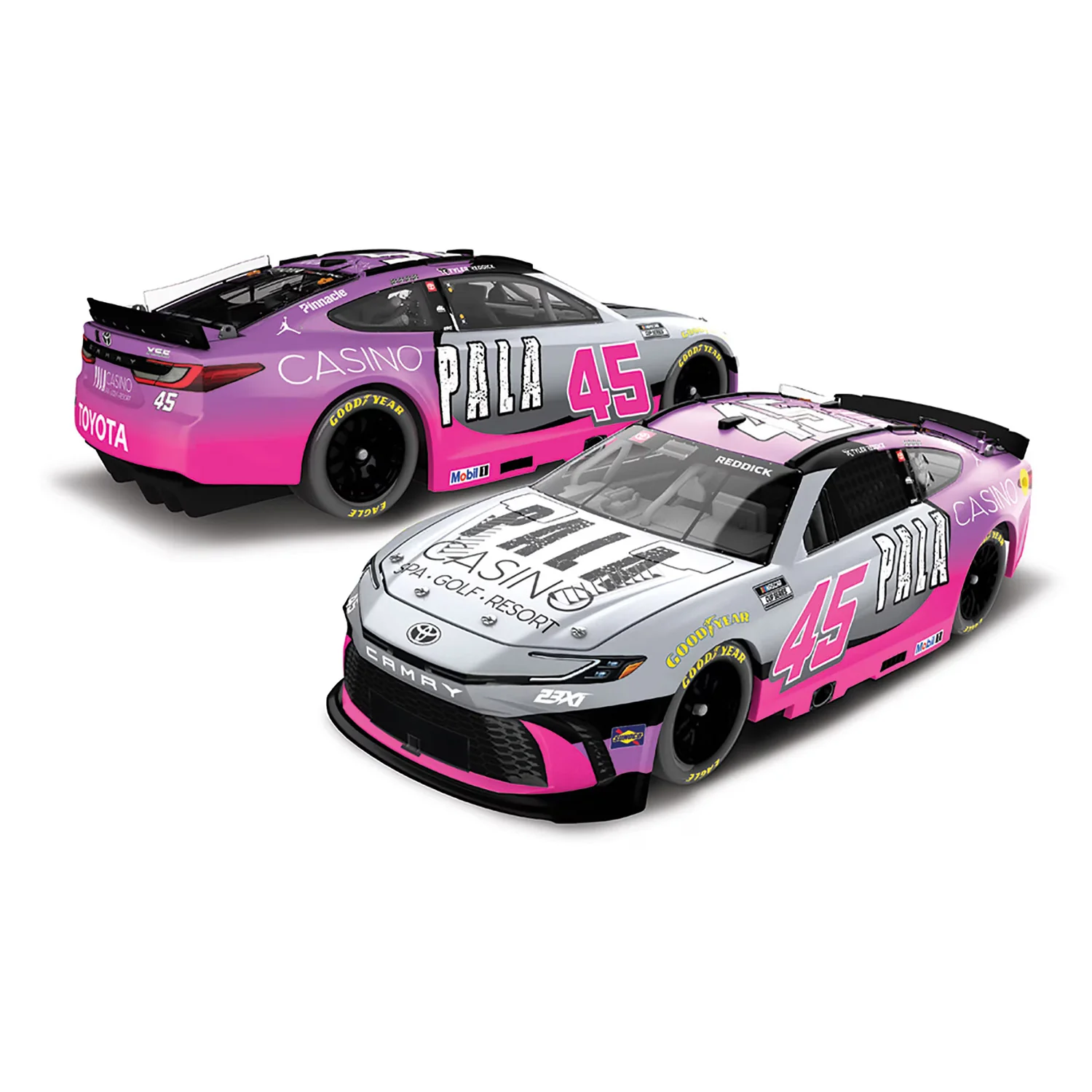 Tyler Reddick Pala Casino 1:24 Standard 2026 Diecast Car Preorder - Currently Projected September